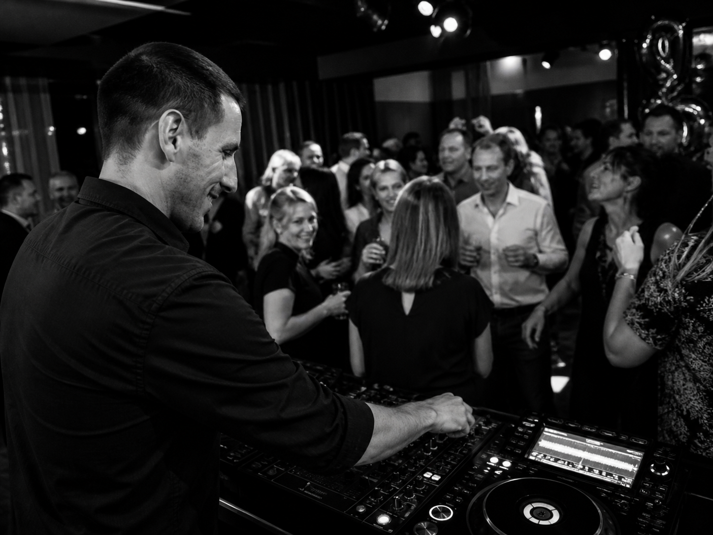 DJ Jürgen Mundhaas bei einer privaten Feier